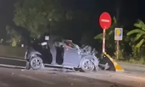 Người gây tai nạn liên hoàn khiến hai bố con tử vong bị bắt Người gây tai nạn liên hoàn khiến hai bố con tử vong bị bắt
