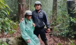 Cụ ông lạc 5 ngày trong rừng Đà Lạt được cứu Cụ ông lạc 5 ngày trong rừng Đà Lạt được cứu